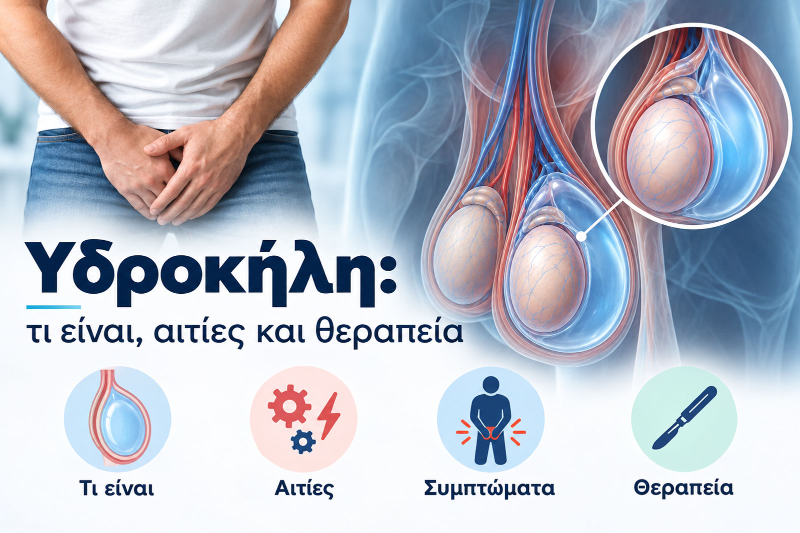Υδροκήλη: τι είναι, αιτίες και θεραπεία